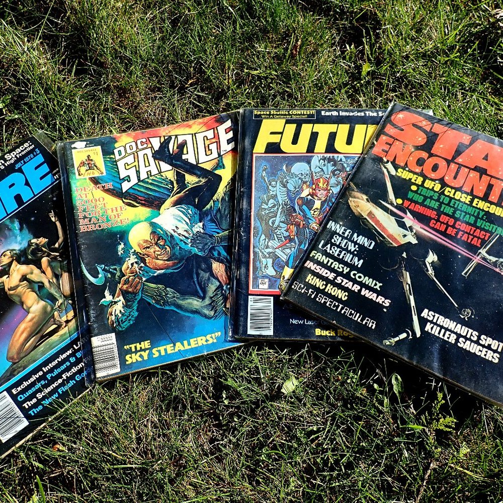 Vintage SciFi Magazines 60s-70s